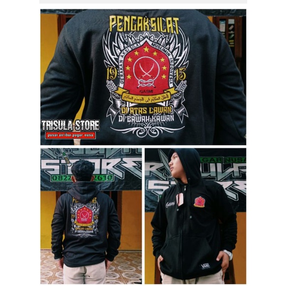 jaket pagar nusa GASMI full bordir termurah