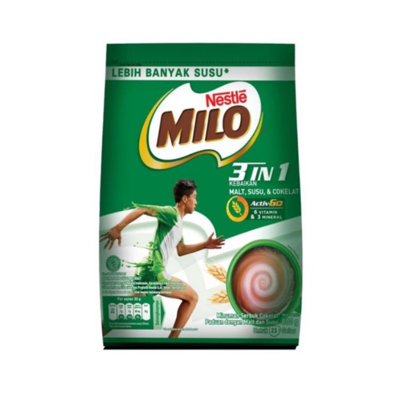 

Milo 3in1 Activ Go 790gr / Susu Bubuk