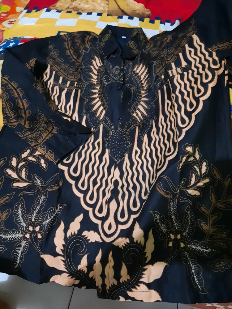 Astaguna Kemeja Batik Pria Lengan Panjang Batik Pria Lengan Panjang Kemeja Batik Pria By Kanaya