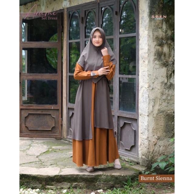 Gamis Arumi Ori by Aden||Dress Set super cantik