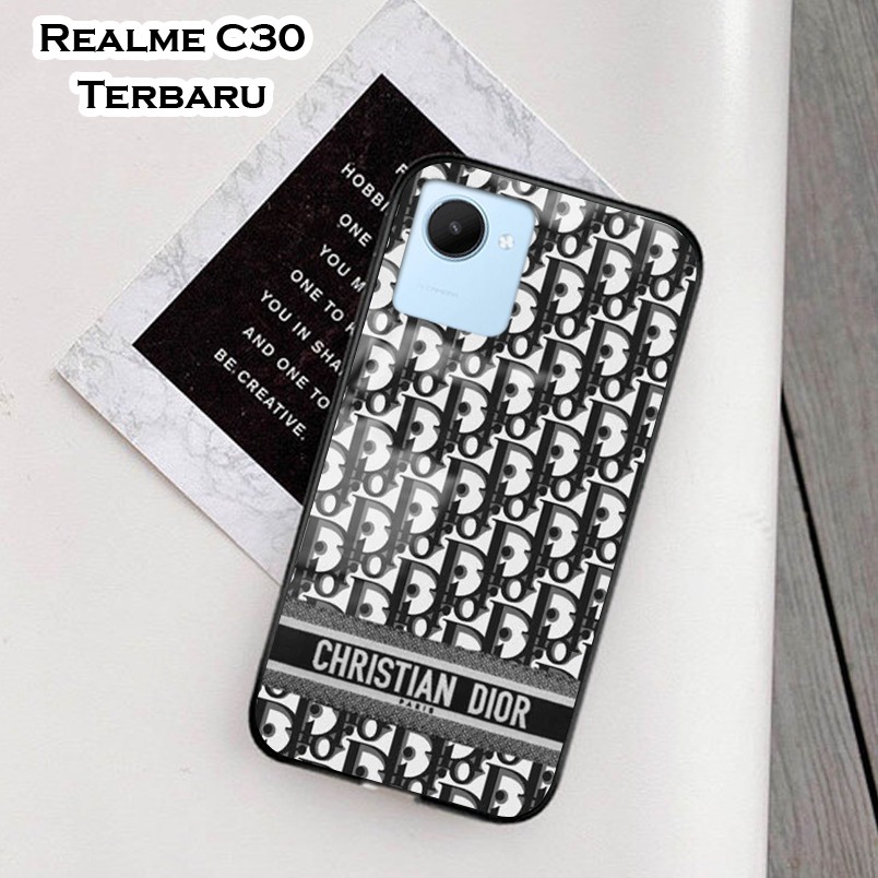 Softcase Glass Kaca Realme C30 Terbaru [FC29] Case Motif Realme C30 - Casing Hp Realme C30 - Case Hp