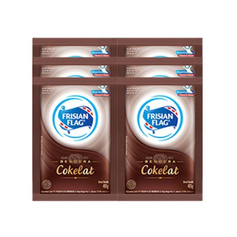 

FRISIAN FLAG SUSU KENTAL MANIS 40gr x 6| FF SKM SACHET ISI 6PCS