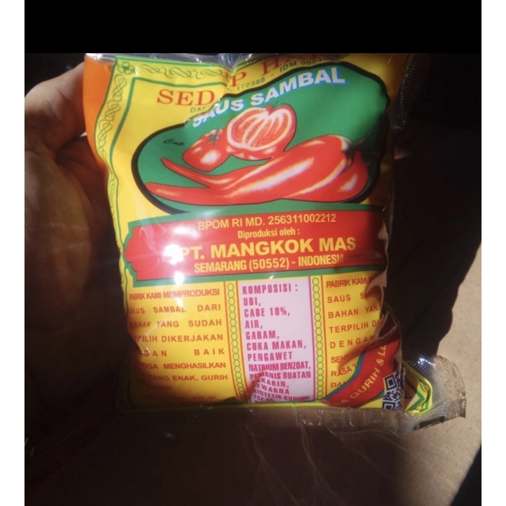 Saos Sambal Sedap Harum
