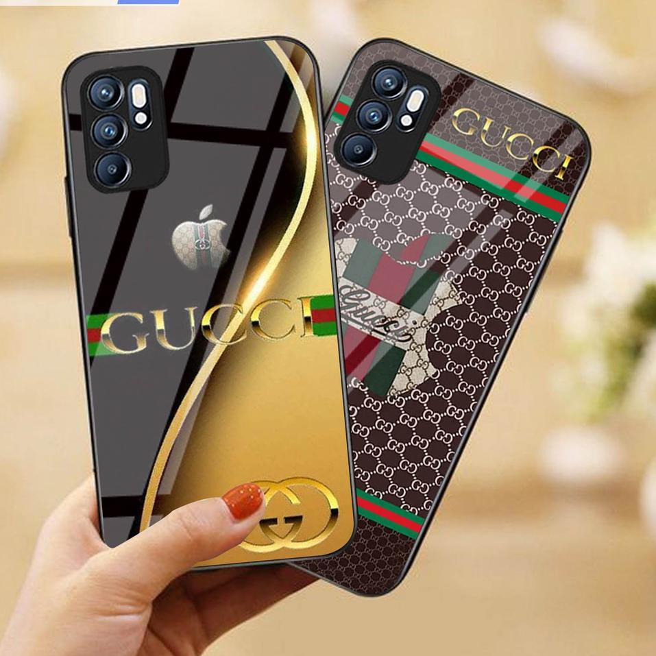 SoftCase Glass Kaca OPPO A76, A96, A16, A15, A54 ,A95 ,A74 ,A12, A5S, A7, A53, A33, A52, A92, A3S, A