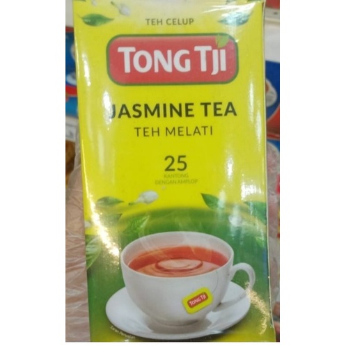 

Tong Tji Jasmine Tea / Teh Melati Tea Bag / Teh Celup Dengan Amplop Isi 25 pc