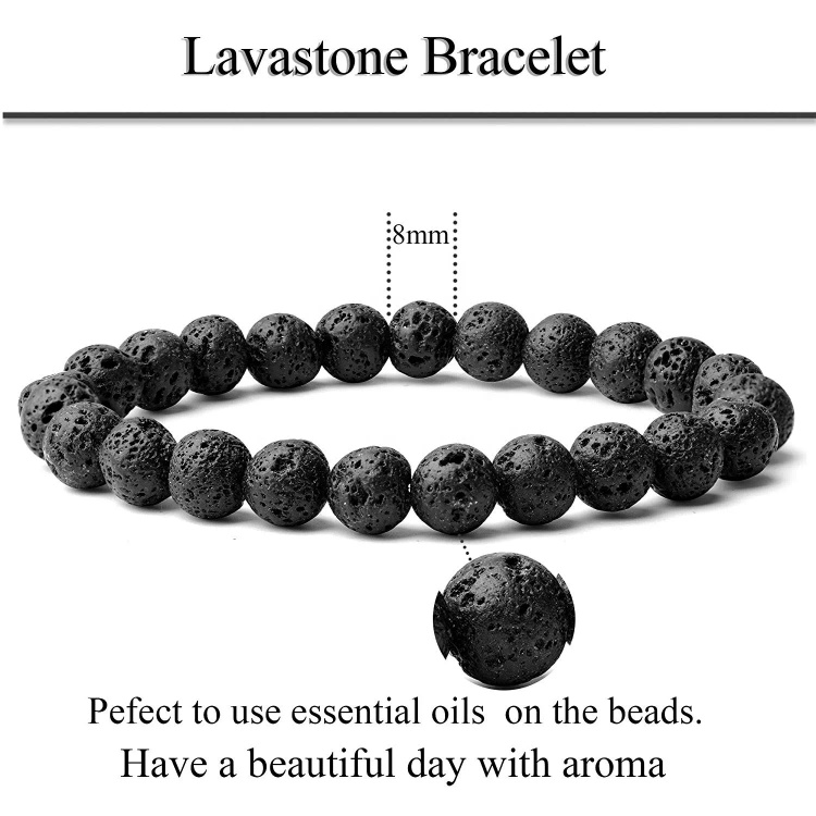 GELANG BATU METEOR LAVA ORIGINAL STONE