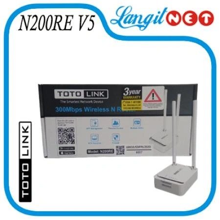 TOTOLINK N200RE V5 300Mbps Mini Wireless N Router Versi 5