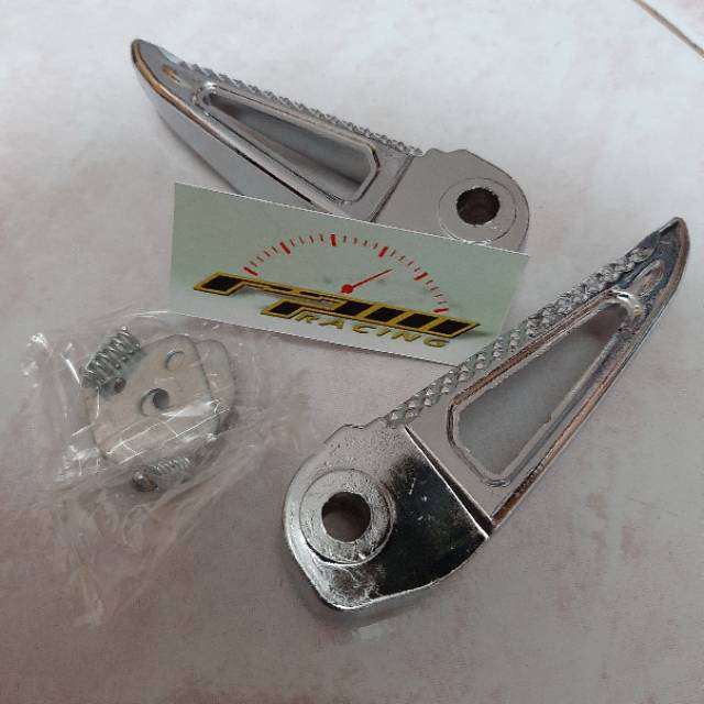 Injakan FootStep Belakang Chrome Matic Mio Nmax Jupiter Soul Dll Asli