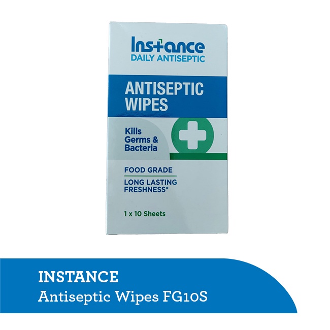Instance Antiseptic Wipes Sachet Wipes FG 10's