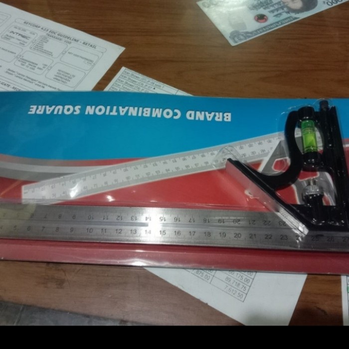 

Produk Penggaris Siku Waterpass Kombinasi / Combination Square Ruler Gilaa!!!