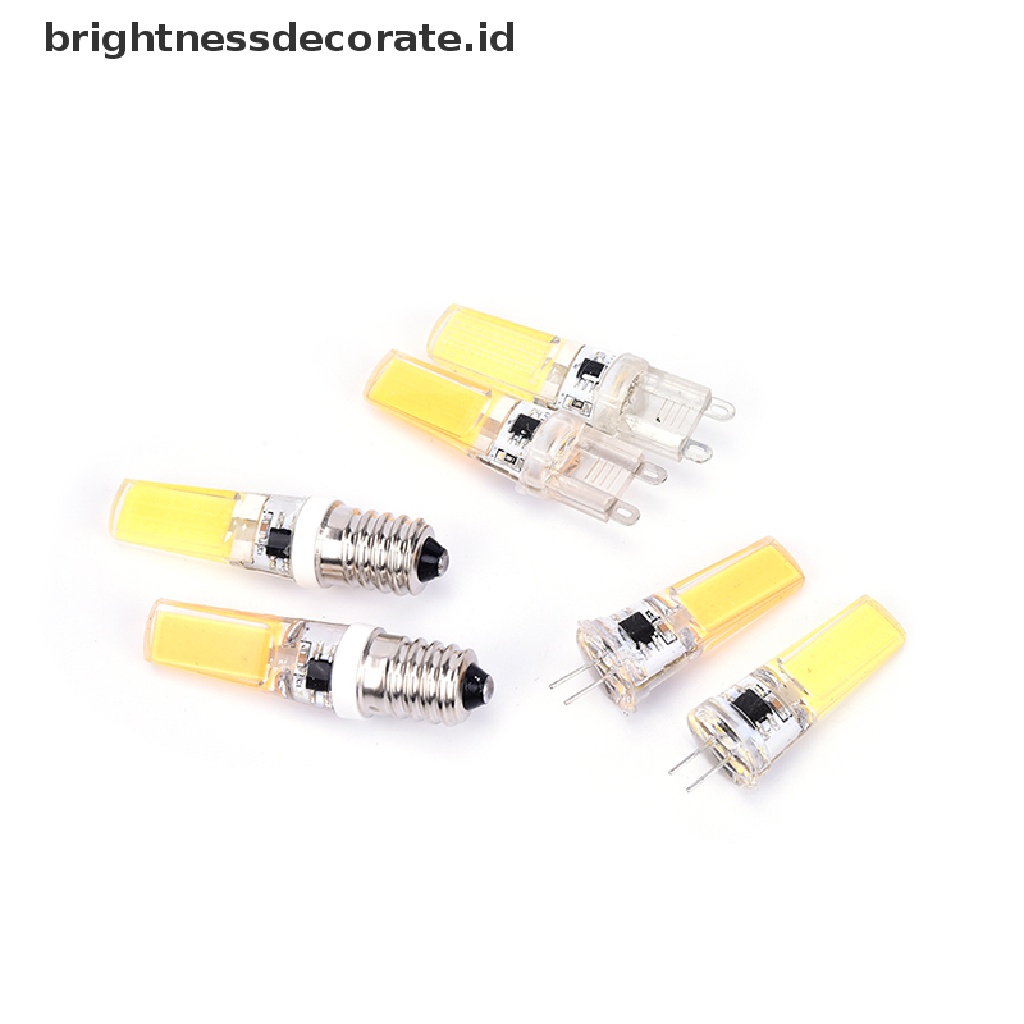 G4 G9 E14 9w Smd Led Bulbs 220v Cob Bahan Silikon