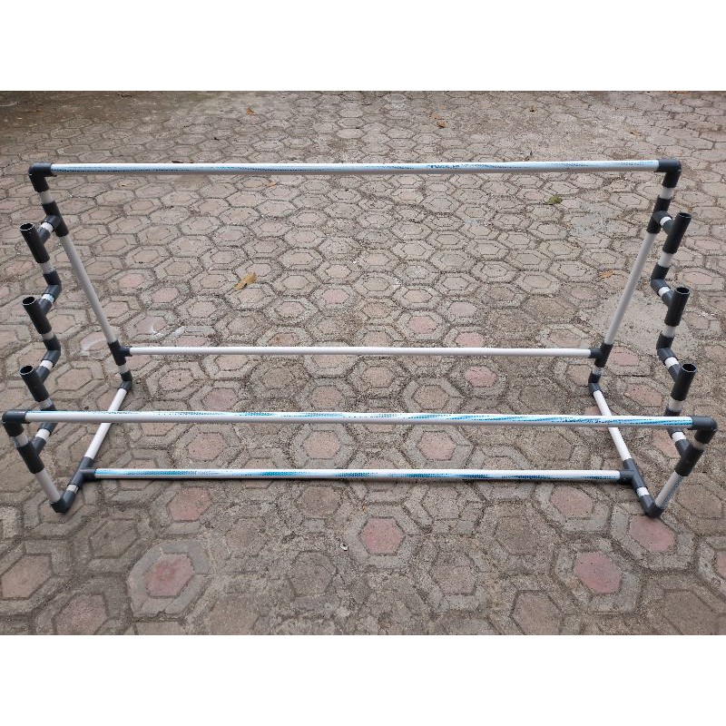 rak hidroponik 1.7meter..pipa 3/4-1" kokoh