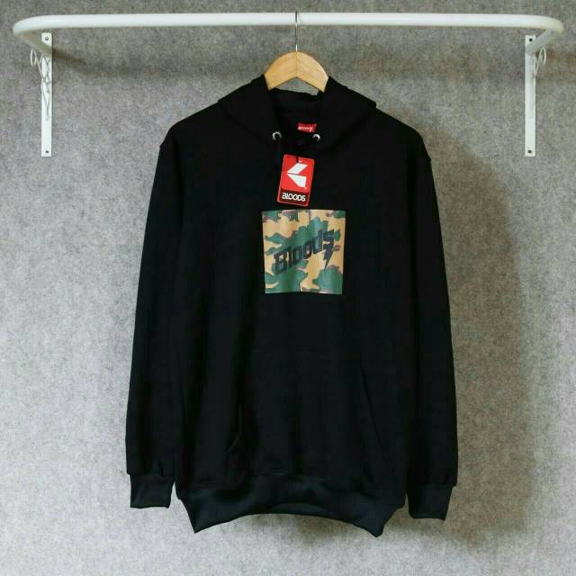 JAKET HOODIE BLOODS ARMY