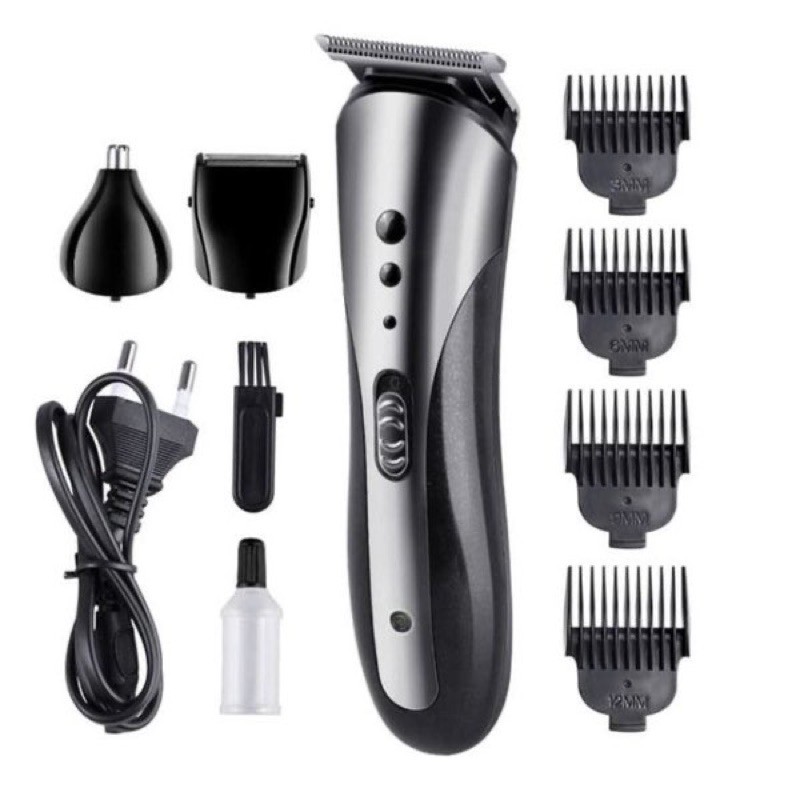 ALAT CUKUR KEMEI 3 in 1 model KM-1407 - Alat cukur serbaguna cukur Kumis Jenggot Rambut