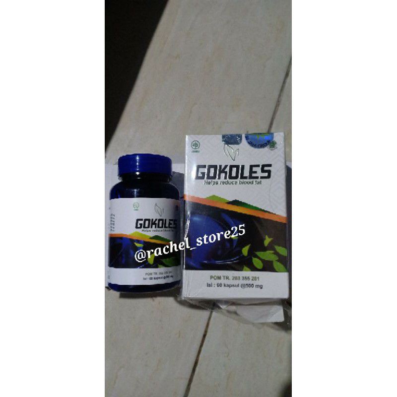 GOKOLES 100% ASLI GOKOLES ORIGINAL OBAT HERBAL KOLESTEROL MENURUNKAN KADAR GULA DALAM DARAH