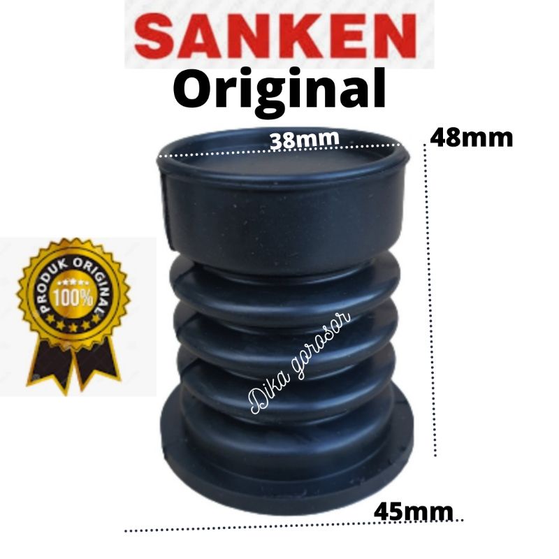 KARET SEAL/SIL PEMBUANGAN AIR MESIN CUCI SANKEN 2TABUNG ORIGINAL