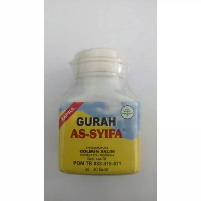 Kapsul Gurah As-Syifa ( Batuk, pilek, TBC, asma, penyakit paru-paru)