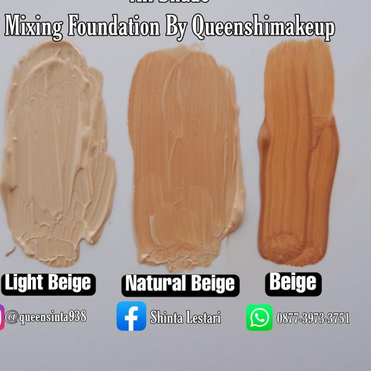 RWVI READY STOCK Mixing Foundation by Queenshimakeup Spesial 2020