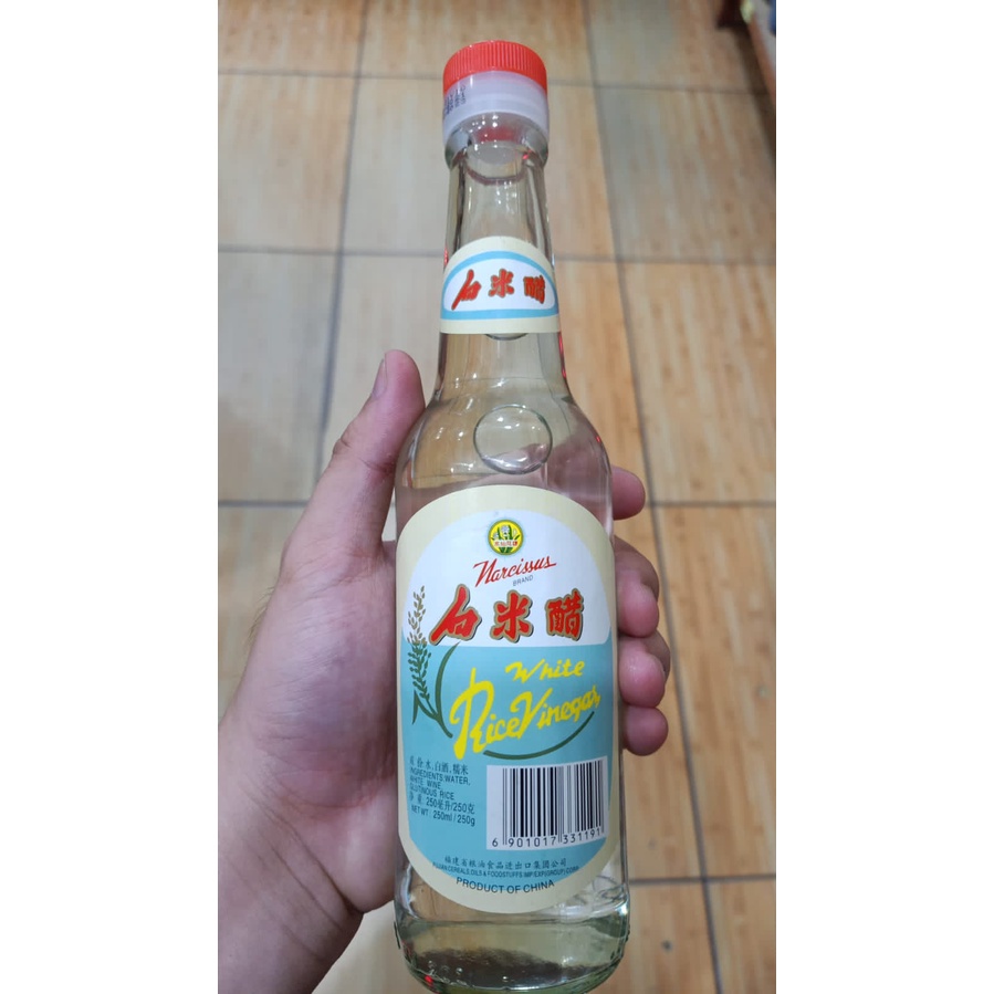 

[Bumbu] 250ml Narcissus White Rice Vinegar Kecil/ Cuka Beras Fermentasi Ukuran Kecil