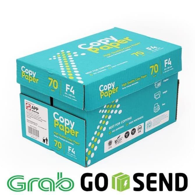 

Kertas HVS F4 70 gr Copy Paper 1 Dus / 70gr