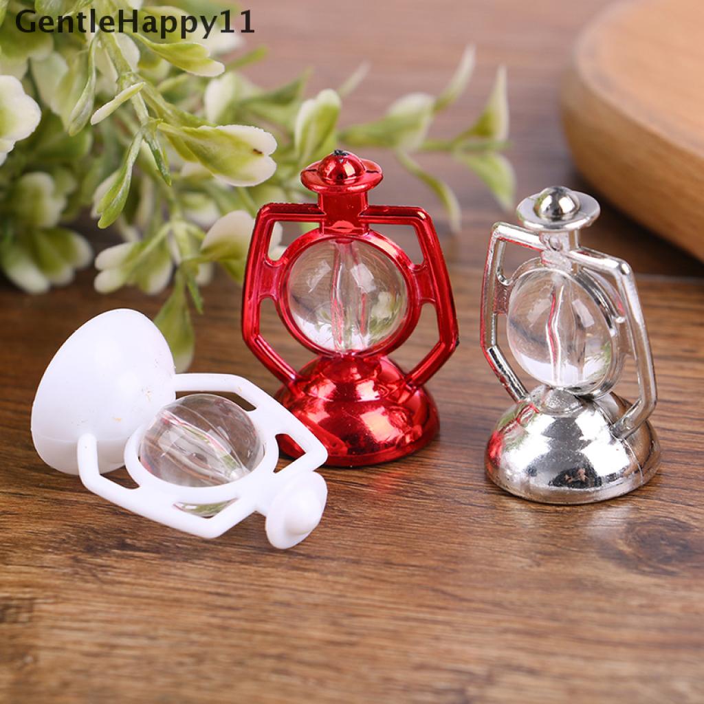 Gentlehappy 4pcs / Set Ornamen Lentera Kuda pony Bahan Plastik Untuk Dekorasi Meja / Kerajinan Tangan DIY