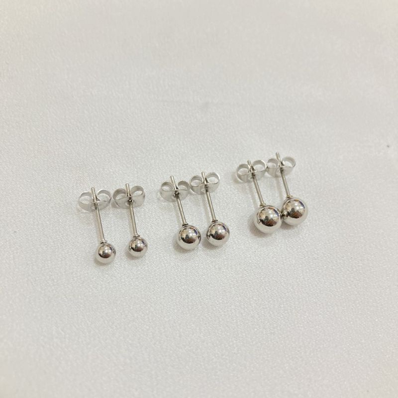 Anting Tusuk titanium anti karat anti alergi