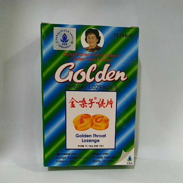

Golden throat permen pelega tenggorokan