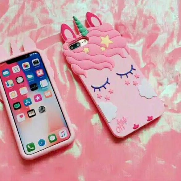 Big Sale - Case 3D Unicorn Xiaomi Redmi Note 5a 9A 9C Note 8 Note 9 Karakter Kuda Poni