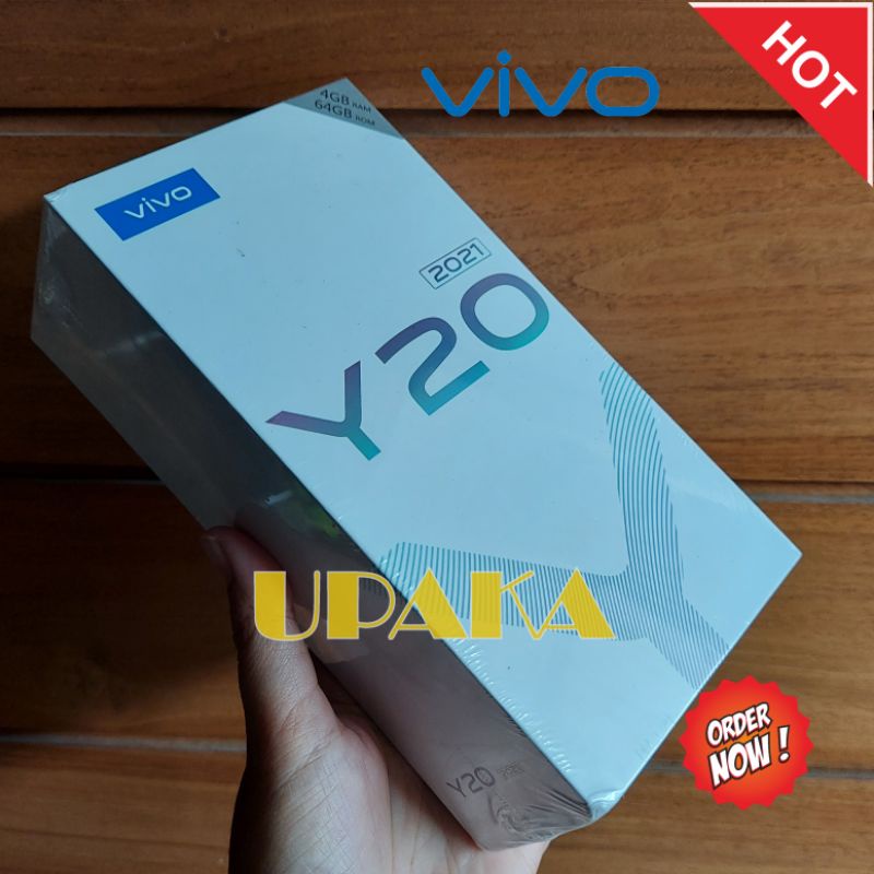 Vivo Y20 4/64 White | Baru Resmi VIVO