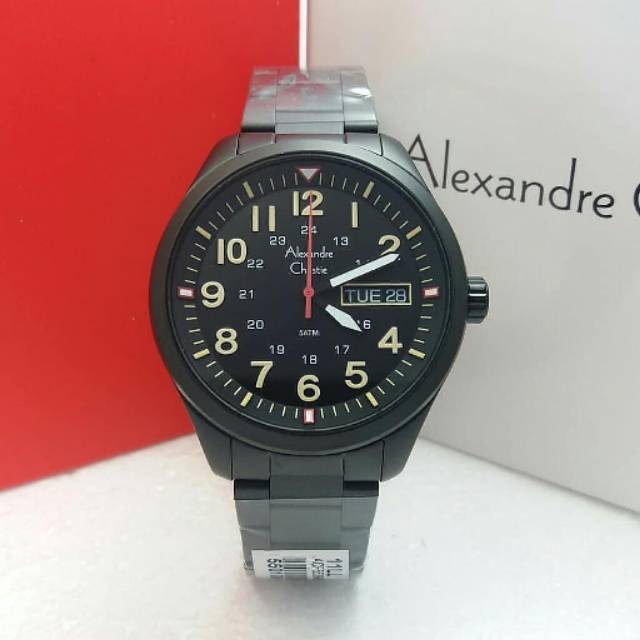JAM TANGAN ALEXANDRE CHRISTIE COWOK AC 6539 ORIGINAL