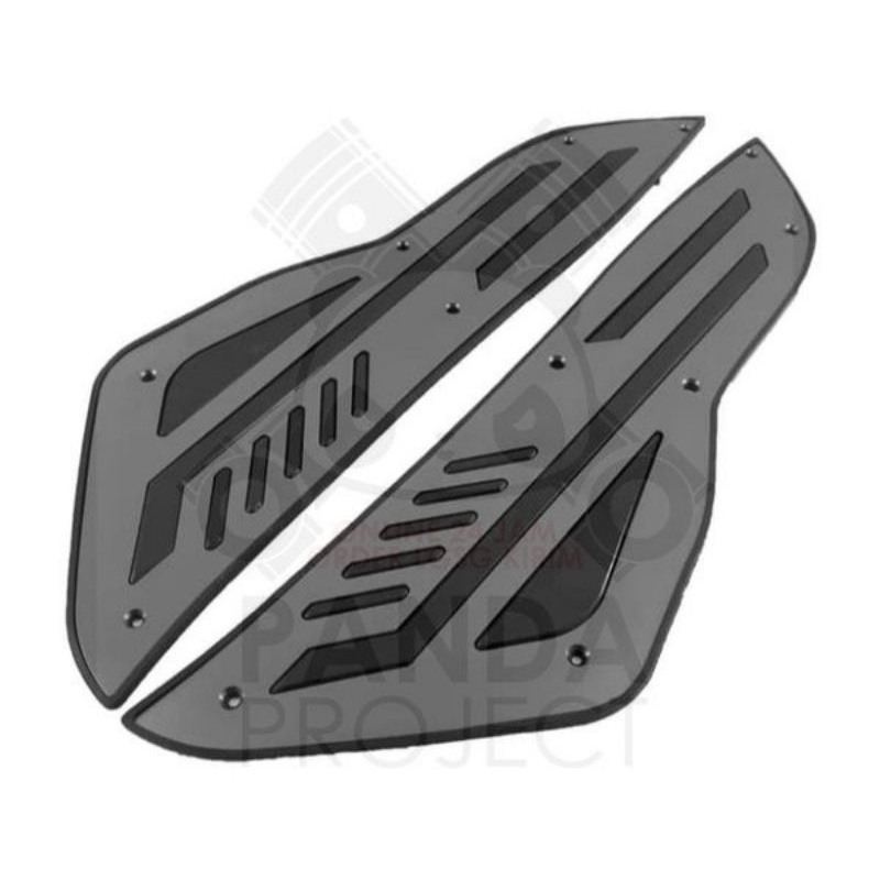 Karpet Bordes Pijakan Kaki Yamaha Lexi-125 BLACK DIAMOND Original Thailand Best Quality