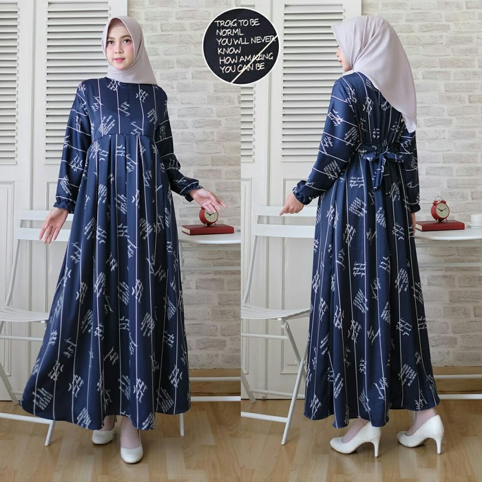 GAMIS SYARI ANNAJAH CAPUCCINO 900GR 110 140 ALLSIZE GAMIS SYARI BUSUI CADAR CREPE HQ POLOS MURAH I.