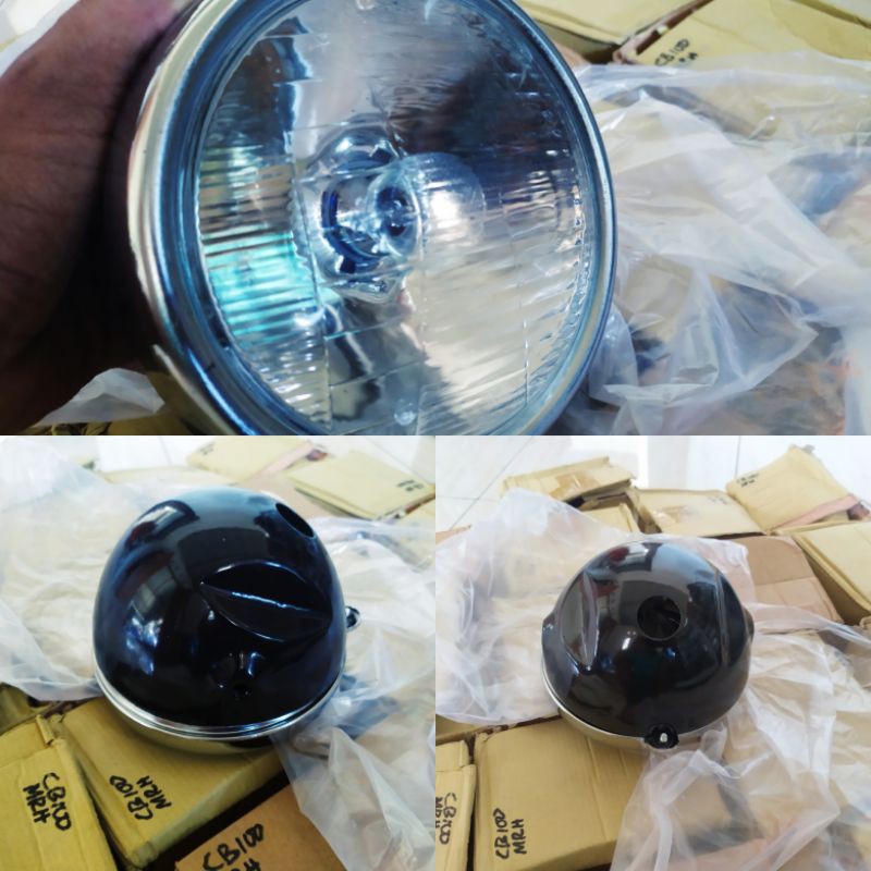 BATOK LAMPU DAN REFLEKTOR CB100 IMPORT