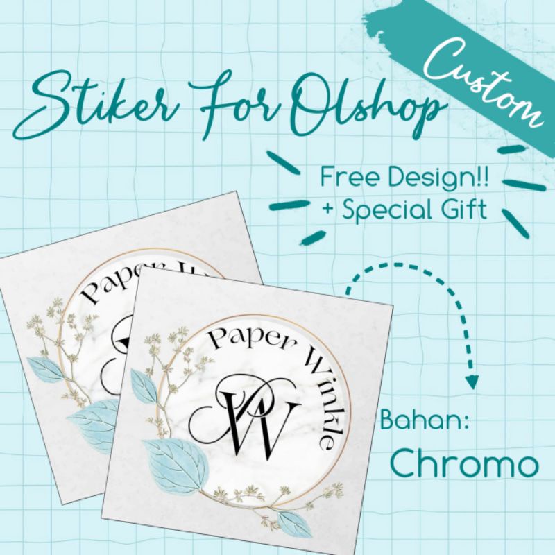 

Stiker Logo Olshop Tanpa PO-Custom Stiker Murah-Custom Stiker Organisasi-Cetak Stiker Terjangkau-Stiker Custom-Stiker Cutting-Stiker Berkualitas-Stiker Organisasi-Barang murah 99