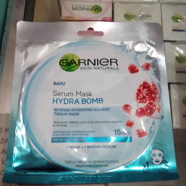 Garnier serum mask
