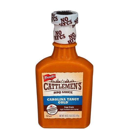 

Cattlemen's Carolina Tangy Gold BBQ Sauce 510gr/Sauce Import