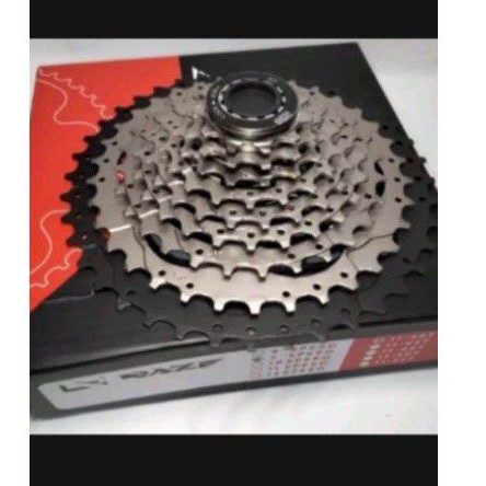 Sprocket Raze 9sp 11 - 40t sproket 9 speed cassette freewheel gir gear Belakang sepeda gunung MTB