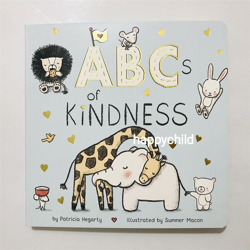 original board book ABCs of kindness belajar ABC buku alphabet buku anak buku impor happychild
