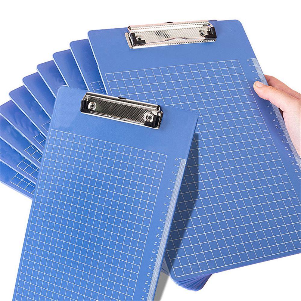 Lanfy A4/A5/A6 Clipboard Perlengkapan Kantor Ukuran A5 Tahan Lama Clipboard Papan Tulisan Paper Ticket Storage Collect Book Menu Bill Folder