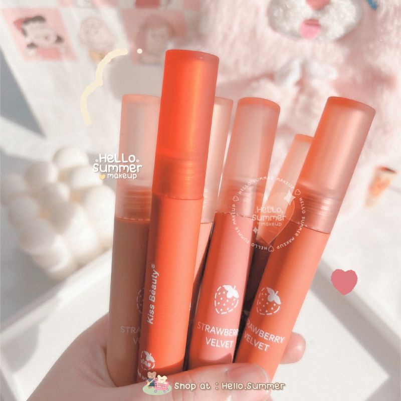 𝐋𝐢𝐩𝐦𝐚𝐭𝐭𝐞 - STRAWBERRY VELVET LIPYOU MATTE