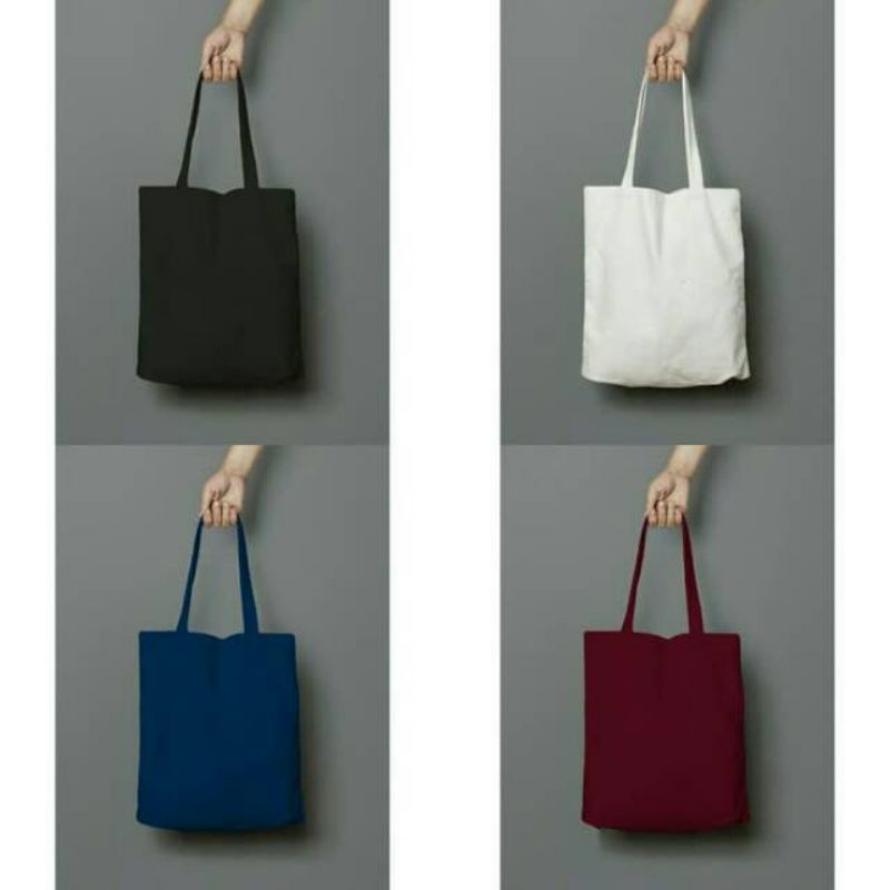 Totebag Kanvas Original 12oz Resleting