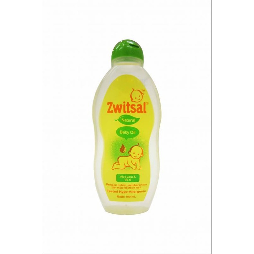 Zwitsal Baby Oil Natural aloe vera &amp; vitamin E