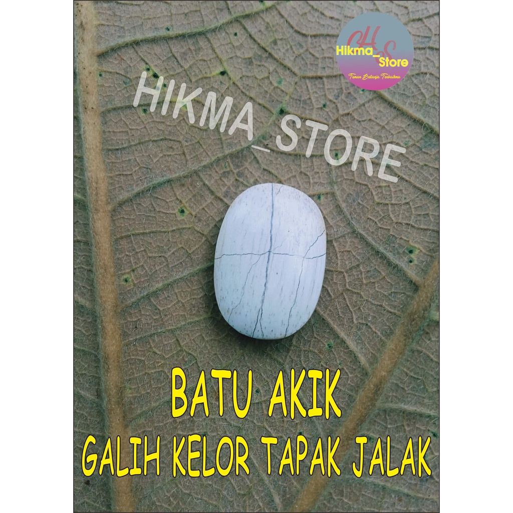 BATU AKIK GALIH KELOR TAPAK JALAK (N)