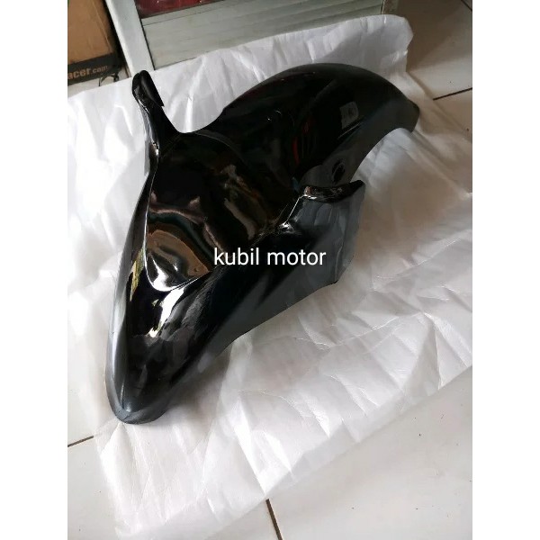 SPAKBOR SLEBOR DEPAN HONDA MEGAPRO NEW 2010 MONOSHOCK WARNA HITAM