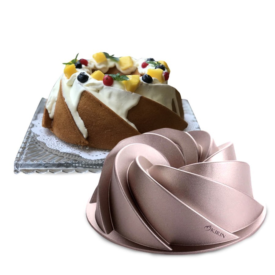 KIRIN PREMIUM CAKE PAN DIE CAST | MARISSA CHAMPAGNE GOLD