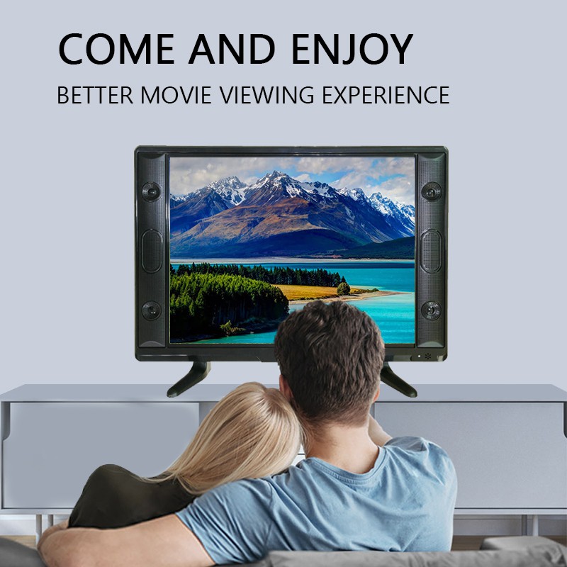 Gazela TV LED 19 inci LED TV Analog & Digital HD Dukungan USB HDMI Monitor Komputer/CCTV/PS3 HOT