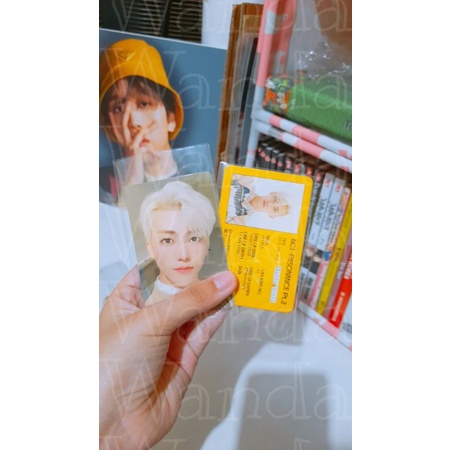 Album only NCT, PC Jaemin Depart,  Yb Renjun, PC Xiaojun Arrival, Sg21 Jaemin set