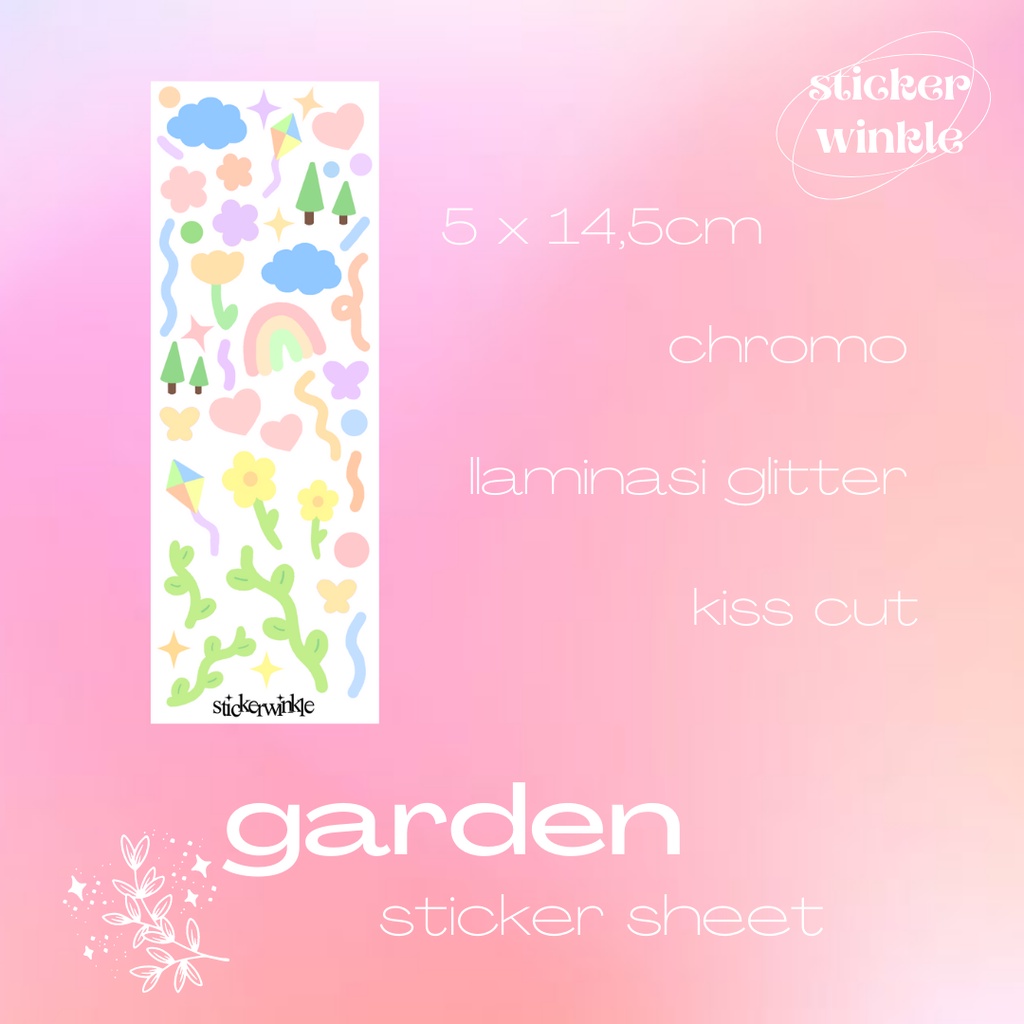 

Garden Sticker Sheet