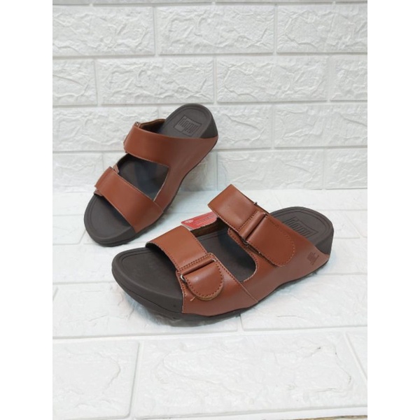 SANDAL FITFLOP DUSH MAN SLIDE / SANDAL PRIA FITFLOP DUSH MAN