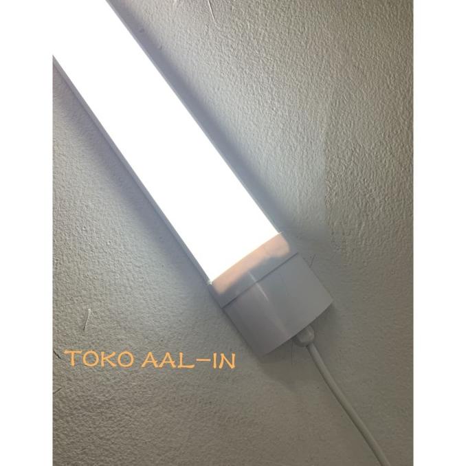 [ varostore90 ] KAP LAMPU TL LED WATERPROOF 36 WATT PUTIH IP65 OUTDOOR